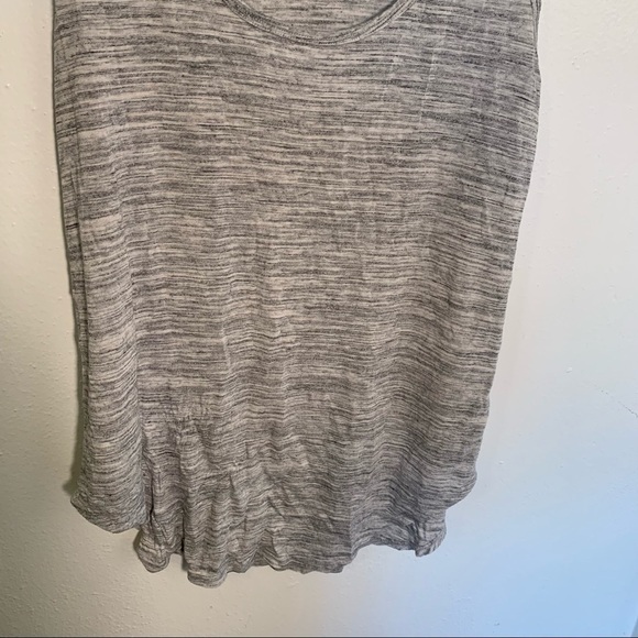 Old Navy Scoop Neck Swing Tank Top Heather Gray - Picture 3 of 7